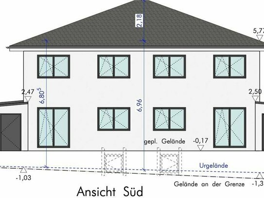 Neubau: Doppelhaushälfte in Parkstetten - voll unterkellert und mit Garage