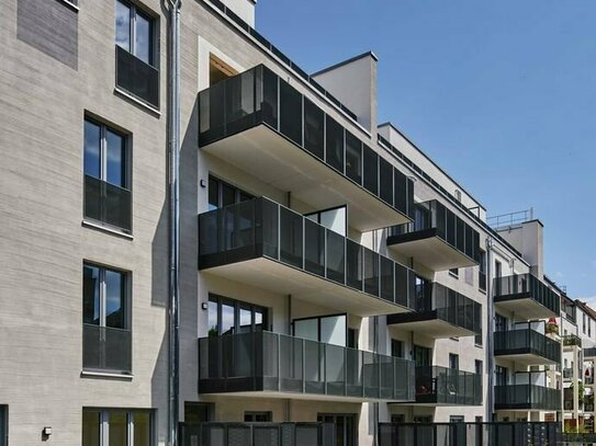 Bezugsfertiger Neubau mit Einbauküche und großem Balkon