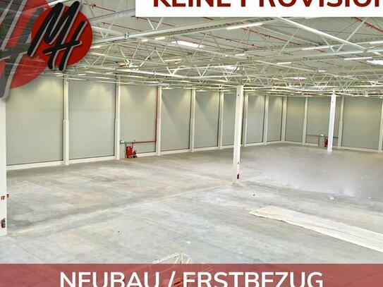 KEINE PROVISION - NEUBAU/ERSTBEZUG - Lager-/Logistikflächen (8.000 m² ) & Büro (500 m²)