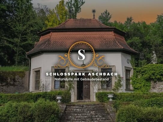 Schlosspark Aschbach – Naturidylle mit Gebäudebestand