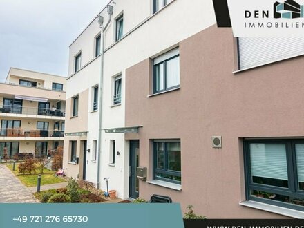 Familienfreundliches Neubau-RMH nach KFW55 mit Garage, Stellplatz, EBK & Dachterrasse