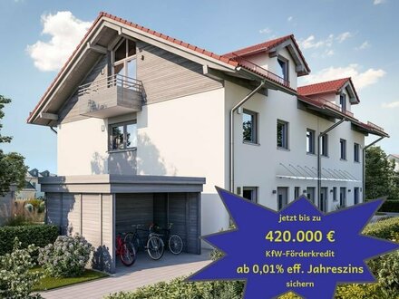 Wunderschöne 4-Zimmer-Maisonette-Wohnung mit 3 Balkonen am grünen Ortsrand von Sauerlach