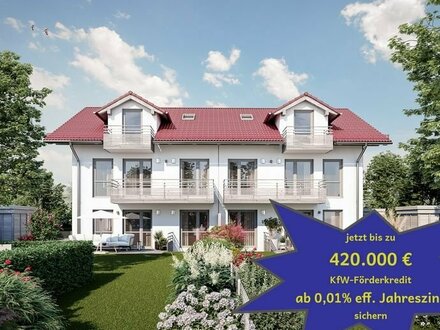 Ein Traum für Familien - 5-Zi.-Maisonette-Wohnung mit großem Garten und Sonnenterrasse in Sauerlach