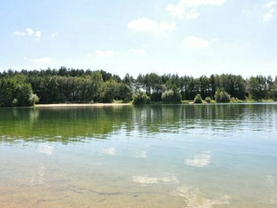 Traumhafter Kiessee mit Wald und Flächennutzungsplan ein Angebot aus dem Raritätenkabinett von see-kaufen.de