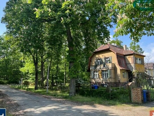 Interessantes, vielfältig bebaubares Grundstück mit ehemaligem Försterhaus bebaut