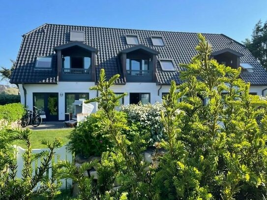 Luxuriöse 3 Raum Fewo Maisonette-Wohnung mit sonnigem Gartenanteil in Strand naher Lage!