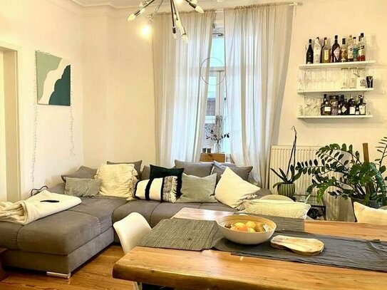 Stilvolle 3-Zimmer-Wohnung mit gehobener Innenausstattung, Balkon und Einbauküche in Stuttgart-West