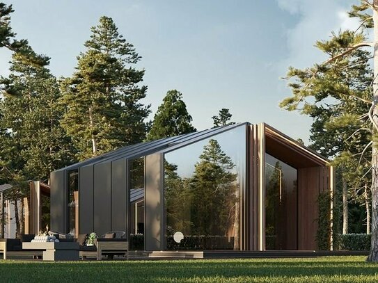 Designer-Modulhaus mit Grundstück - NEU