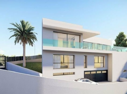 Neubau-Villa mit Pool und Meerblick in ruhiger Lage in Cosa den Blanes (Fertigstellung Ende 2023)