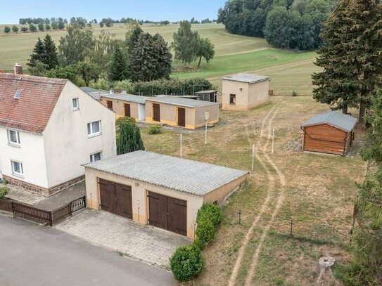 Doppelhaushälfte & traumhaftes Grundstück in Randlage Nähe des Lindenteiches.