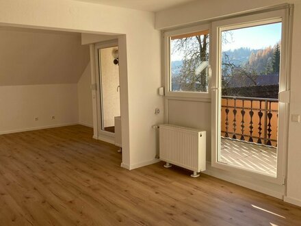 Sonnige, moderne 2-Zimmer-Wohnung mit großem Balkon