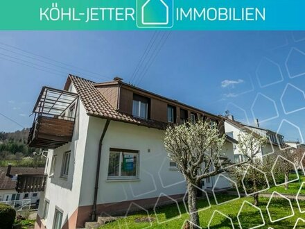 Solides Ein-/Zweifamilienhaus mit sonnigem Grundstück in ruhiger Lage von Albstadt-Pfeffingen!