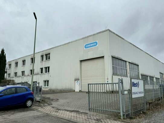 Produktions- und Lagerhalle -1550m²- mit integriertem Büro-/Verwaltungstrakt -400m²-