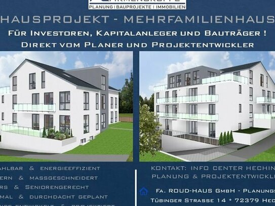 + EXKLUSIVES MEHRFAMILIENHAUS-PROJEKT! +