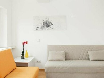 HEGERICH: Frisch renoviertes, möbliertes 1-Zimmer Apartment in historischem Anwesen