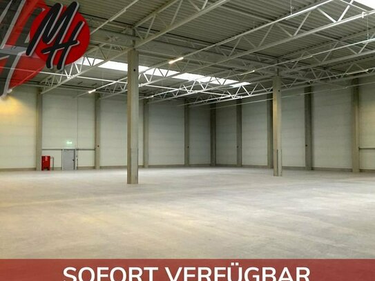 SCHNELL VERFÜGBAR - 24/7-NUTZUNG - Lager-/Logistikflächen (1.700 m²) mit optional Büro
