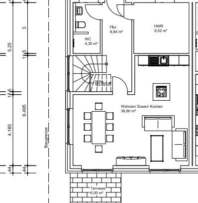 Neubau Doppelhaushälfte zur eigenen Nutzung