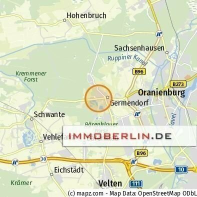 IMMOBERLIN.DE - Exzellentes Baugrundstück in naturverbundener + zentrumsnaher Lage