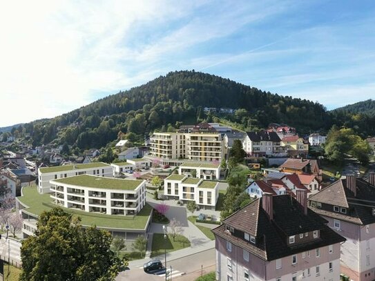 Traumhafte 3-Zimmer-Neubau-Wohnung mit Terrasse im herzen von Bad Wildbad