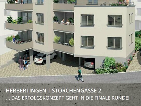 Das Erfolgskonzept geht in die finale Runde - 2,5-Zimmer Wohnung in Herbertingen im 3. Bauabschnitt
