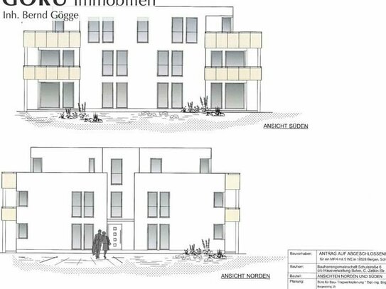 Großzügige 3-Raum-Eigentumswohnung in Bergen auf Rügen !