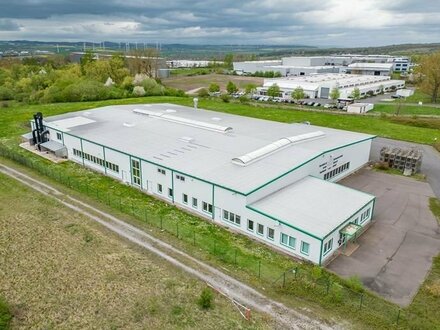 Produktions-/ Lagerhalle nebst Büroflächen in der Mitte Deutschlands unweit der A4
