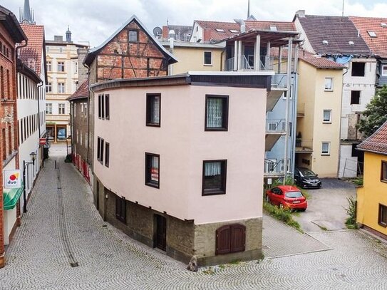 Stadthaus in der Innenstadt von Pößneck