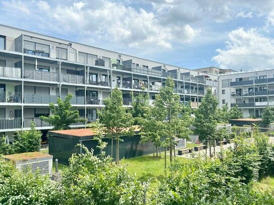 „BLICKFANG AM WIESENGRUND“ 2 ZIMMER WOHNUNG MIT EINBAUKÜCHE, BALKON UND TG-STELLPLATZ