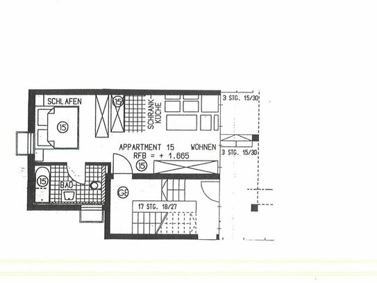 Kleine 2 Raum Singlewohnung in Meißen zu verkaufen