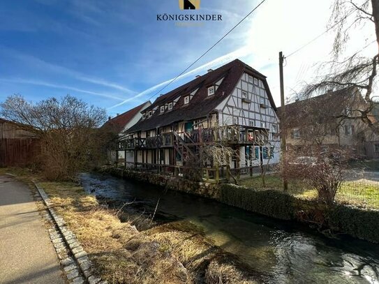 Charmantes Fachwerkhaus mit 6 Wohnungen in Trochtelfingen bei Reutlingen. 688.000 €