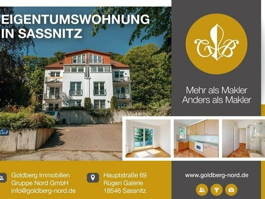 Helle 4-Raum Wohnung im Herzen der Hafenstadt Sassnitz
