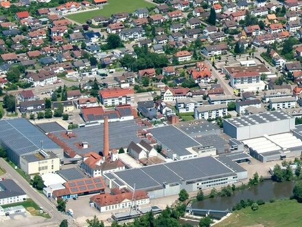 Kaltlagerflächen auf dem Lauffenmühle-Areal in Lauchringen