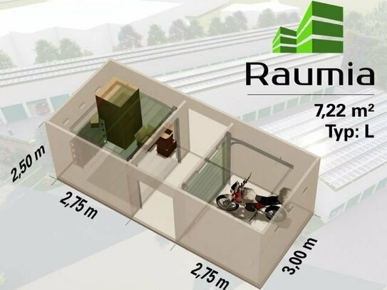 Selfstorage-Einheit/Lagerraum in Erkrath zu vermieten - 7,22 qm