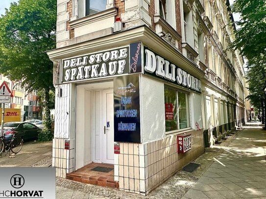 GELEGENHEIT! ZENTRALE ALTBAU-LADENFLÄCHE IN TOPLAGE BERLIN NEUKÖLLN! DELBRÜCKSTR.! FREI AB SOFORT!