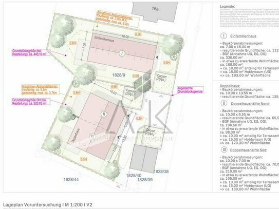 Teilgrundstück für Ihre frei geplante Doppelhaushälfte zum moderaten Preis - Rubner Holzhaus auf 222 m²