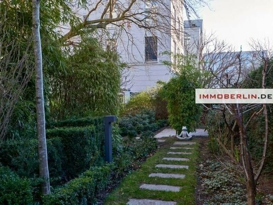 IMMOBERLIN.DE - Spitzenlage Tiergarten! Exquisite Wohnung mit großer Südterrasse + Garten