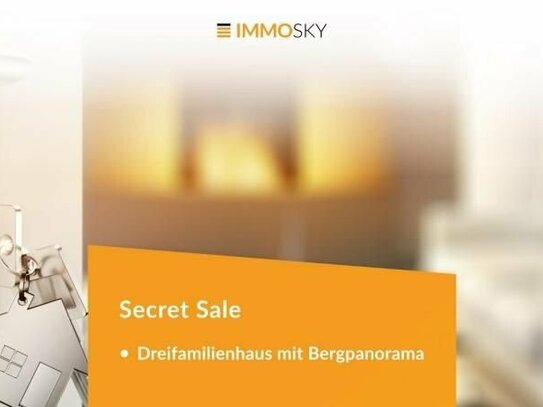 *RESERVIERT*Secret Sale: Dein MFH mit Blick auf den Wilhelmsdenkmal!