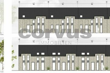 Entwicklungsgrundstück für 4 Reihenhäuser - MIT BAUGENEHMIGUNG -