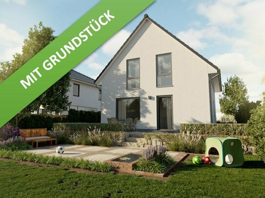 Mit Grundstück, das ausbaufähige und flexible Massivhaus "FürDich" in Gadenstedt.
