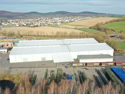 +++ ca.10000m² moderne, frisch sanierte Logistikhalle in TOP Lage direkt an der A49+++