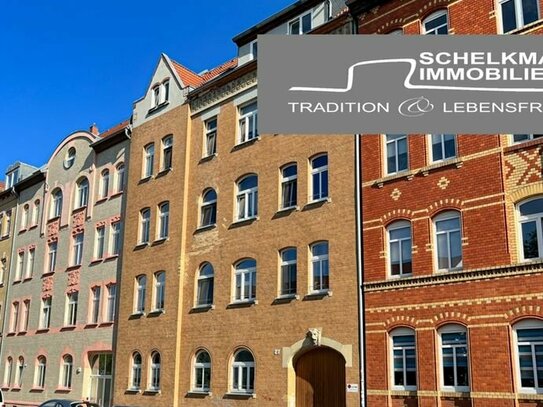 Schön geschnittene 3- Raumwohnung mit Balkon (vermietet) im 1.OG