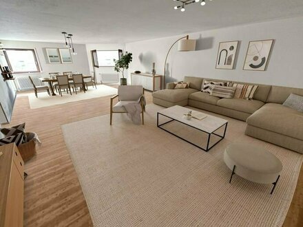 Familienwohntraum 148 m² Wfl. auf einer Ebene - Balkon u. TG-Stellplatz