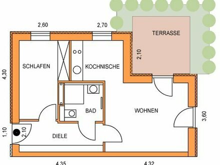 2-Zimmer Eigentumswohnung in der Fleischervorstadt