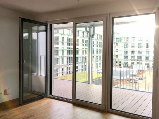 Moderne 2 Zimmer Wohnung mit großem Balkon
