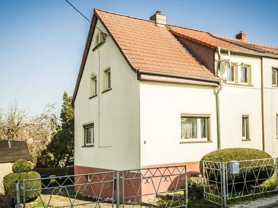 Ein Kreativplatz in Nenkersdorfer SEELAGE…Vielseitig begabte DOPPELHAUSHÄLFTE ist bereit für ein neues OUTFIT!