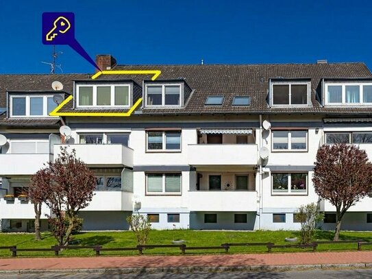 Helle 3-Zimmer-Dachgeschosswohnung in Schönberg