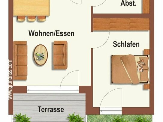 2-Zimmer-Eigentumswohnungen mit Gartenanteil 2-Zimmer KfW 40 Plus Standard in Deggendorf
