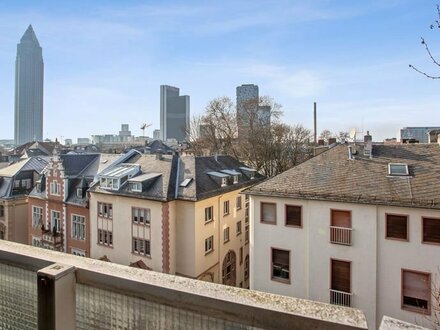 Moderne Einzimmerwohnung in Penthouse-Lage im Westend