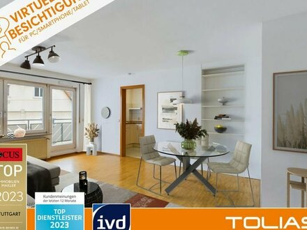 Ihr neues Zuhause in Plieningen: 3-Zimmer-Wohnung mit praktischem Grundriss und 2 Balkonen