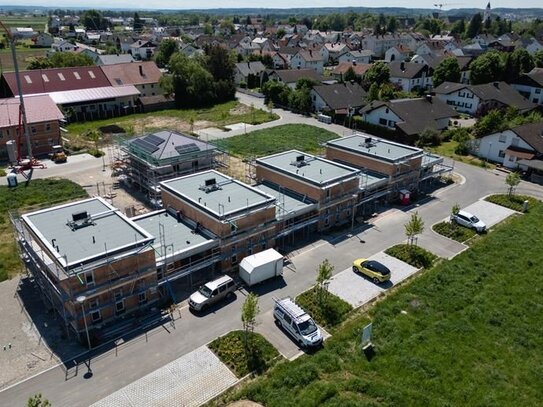 Wir bauen für Sie in Babenhausen! 4 moderne, energieeffiziente Kettenhäuser